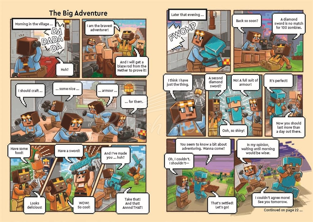 Книга LEGO Minecraft: Armoursmith Adventure Activity Book зображення 1