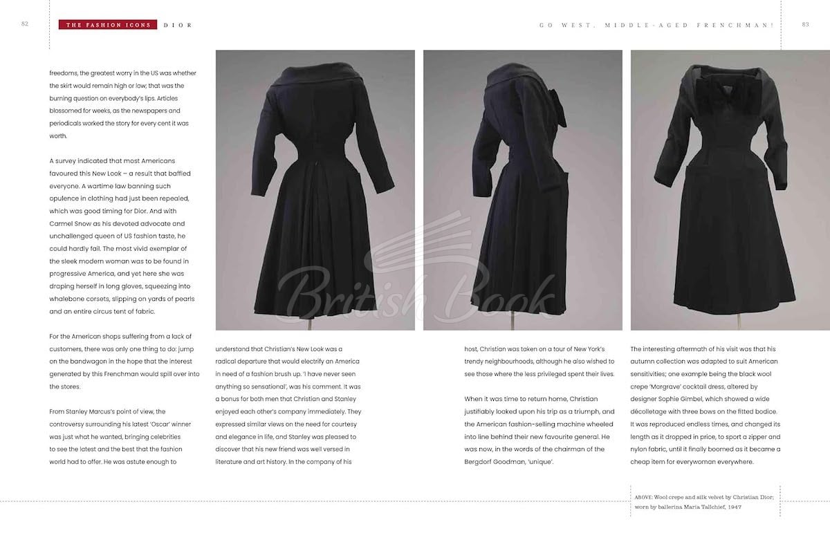 Книга The Fashion Icons: Dior зображення 8