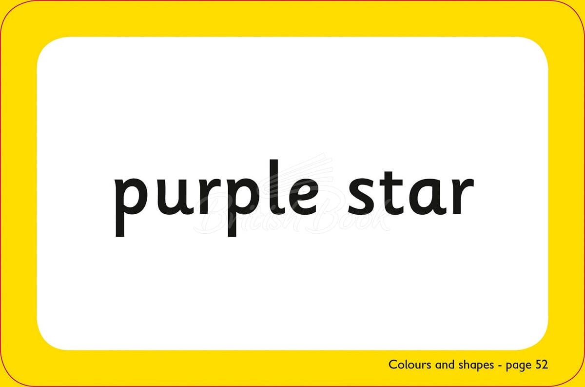Карточки Collins Easy Learning Preschool: Colours and Shapes Flashcards изображение 4
