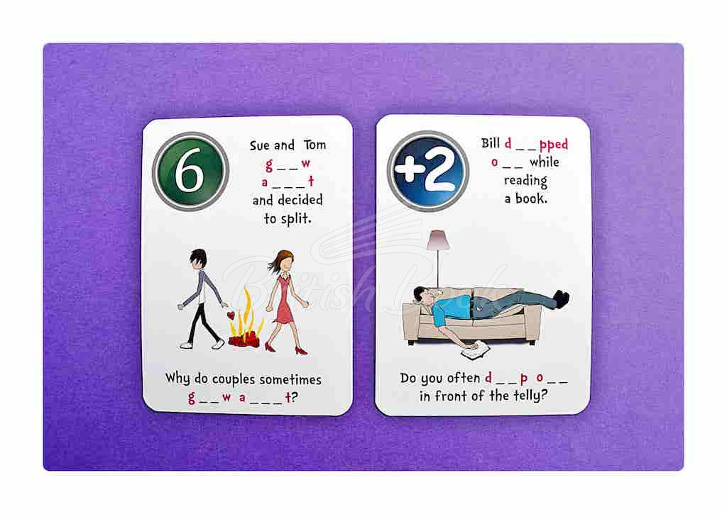 Картки Fun Card English: Phrasal Verbs Part 2 зображення 7