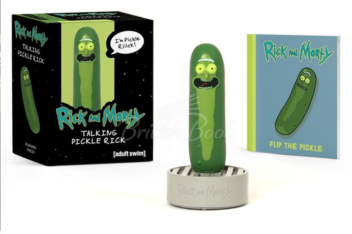 Міні-модель Rick and Morty: Talking Pickle Rick зображення