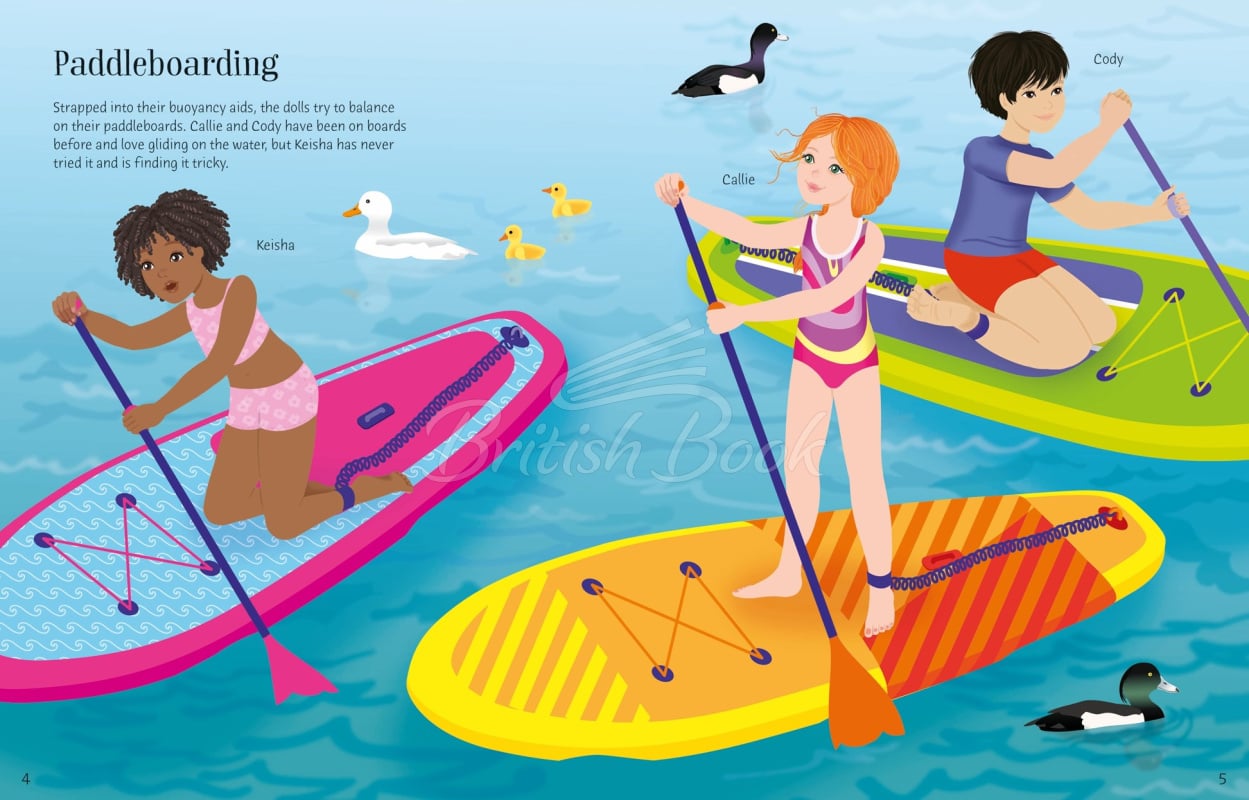 Книга Sticker Dolly Dressing: Summer Camp изображение 2
