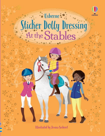 Книга Sticker Dolly Dressing: At the Stables зображення