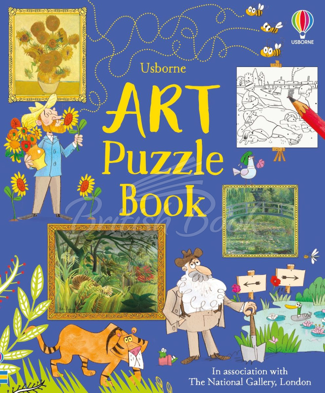 Книга Art Puzzle Book зображення