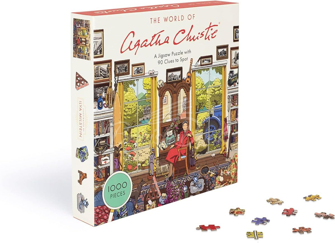 Пазл The World of Agatha Christie: A Jigsaw Puzzle изображение 2