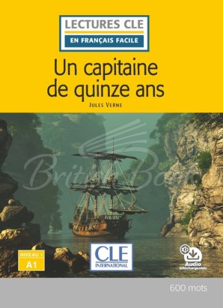 Книга Lectures en Français Facile Niveau 1 Un capitaine de 15 ans зображення