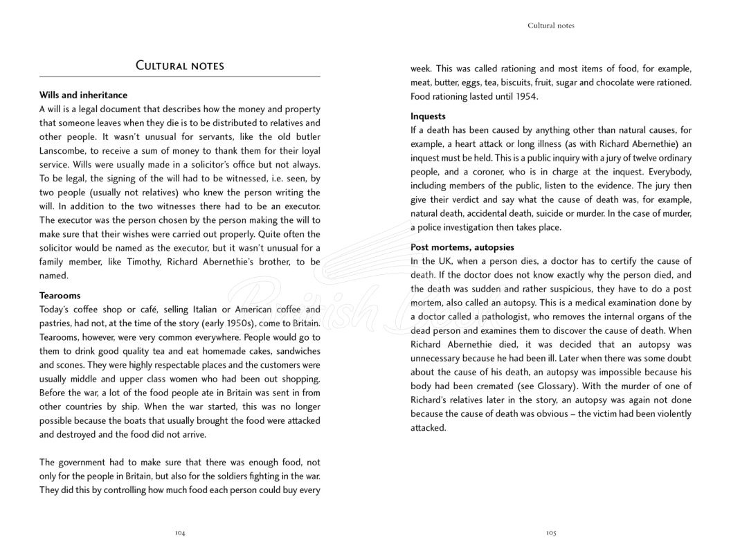 Книга Collins English Readers Level 4 After the Funeral изображение 4