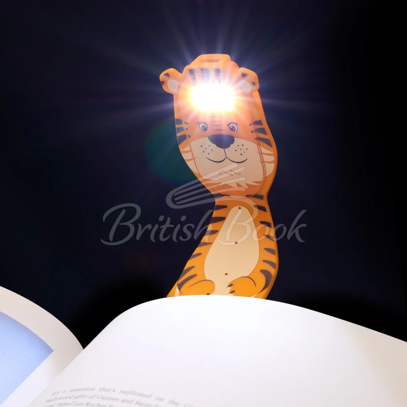 Ліхтарик для книжок Flexilight Rechargeable Pals Tiger зображення 1