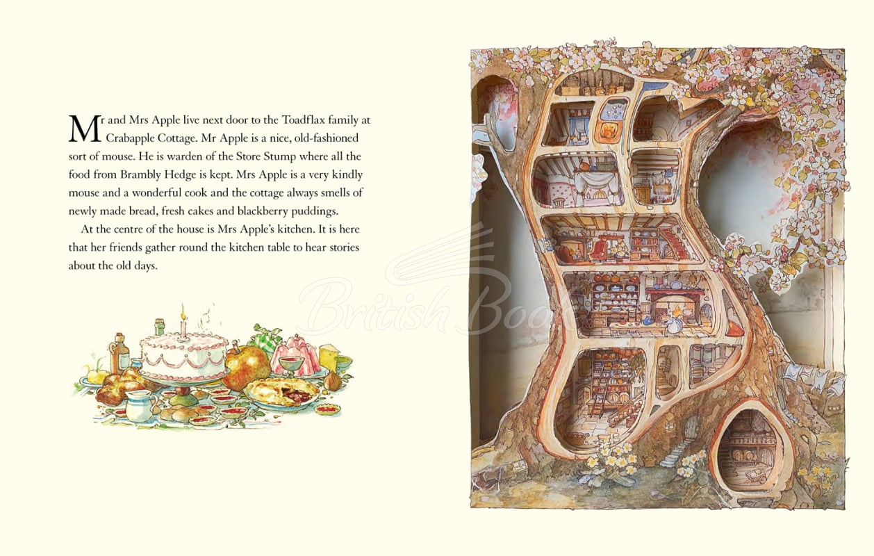 Книга The Brambly Hedge Pop-Up Book изображение 2