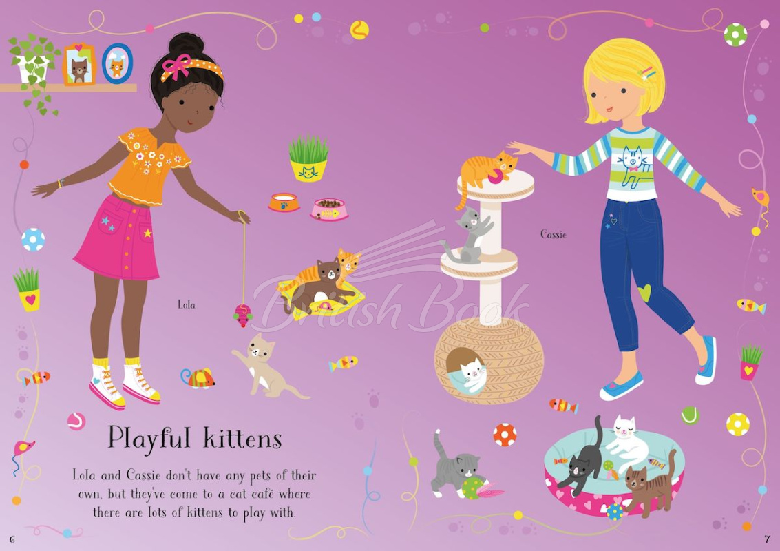 Книга Little Sticker Dolly Dressing: Pets изображение 2