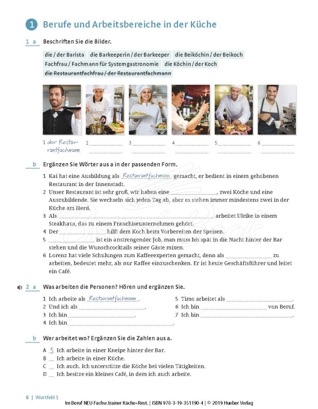 Книга Im Beruf Neu Fachwortschatztrainer Küche und Restaurant зображення 2