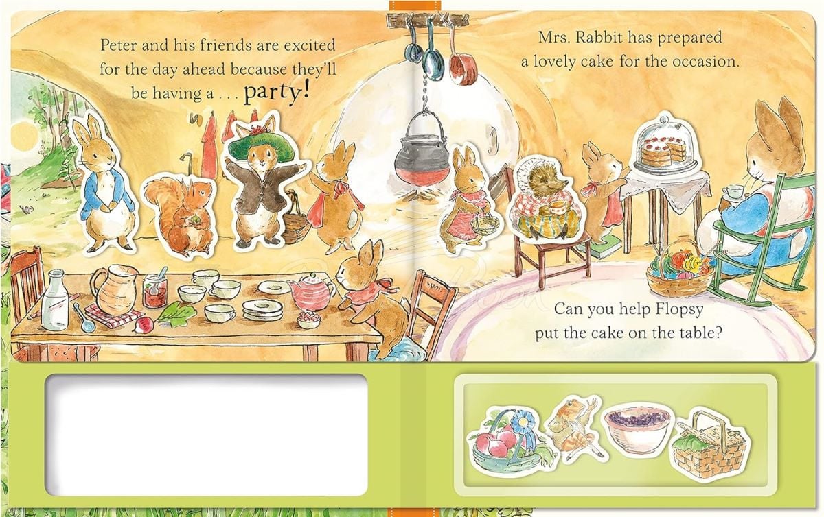 Книга Peter Rabbit: Peter's Magnet Fun зображення 1