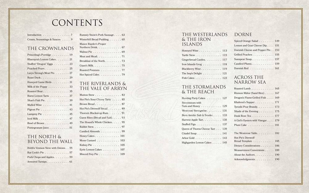 Книга The Official Westeros Cookbook зображення 1