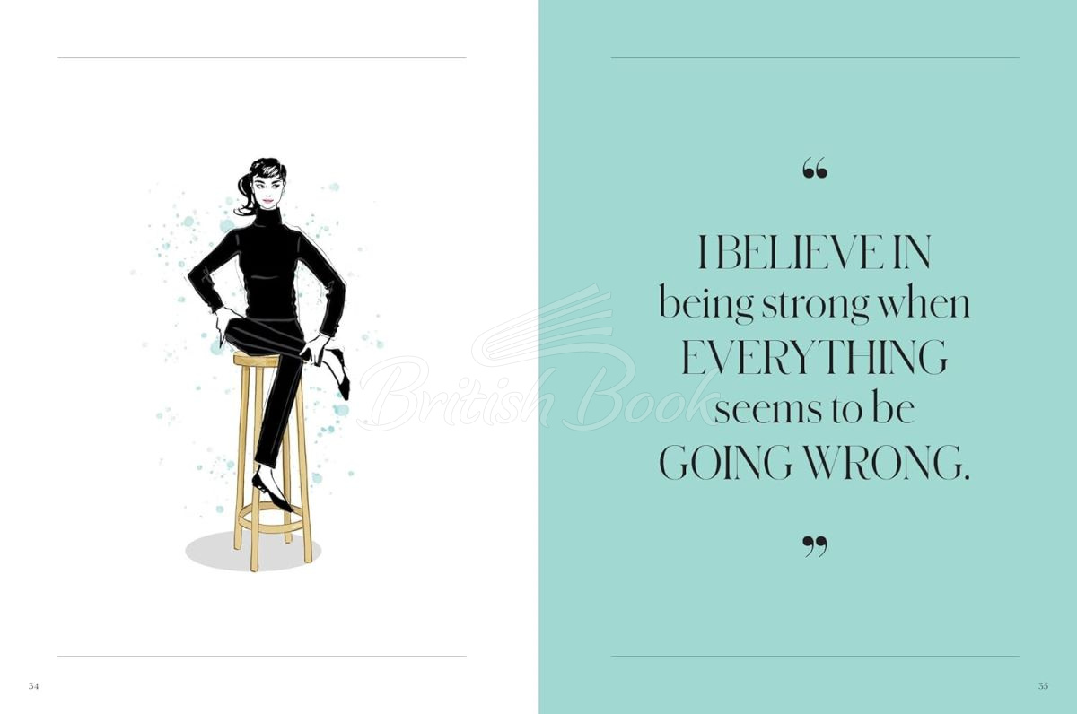 Книга Audrey Hepburn: The Illustrated World of a Fashion Icon изображение 4