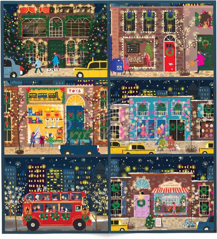 Пазл Joy Laforme Winter Lights 12 Days of Puzzles: Christmas Countdown изображение 4