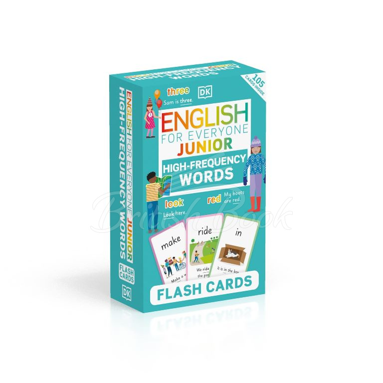 Карточки English for Everyone Junior: High-Frequency Words Flash Cards изображение 7