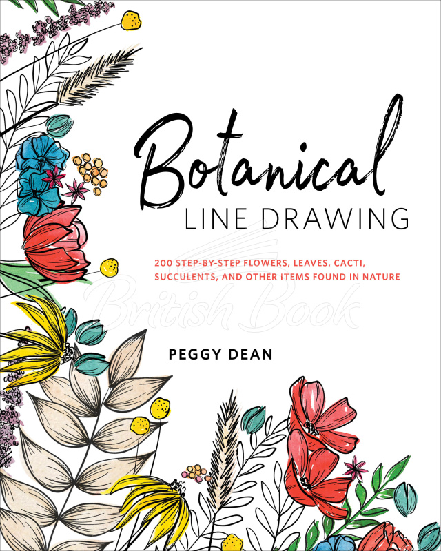 Книга Botanical Line Drawing зображення