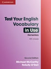 Test Your English Vocabulary in Use Second Edition Elementary with answers