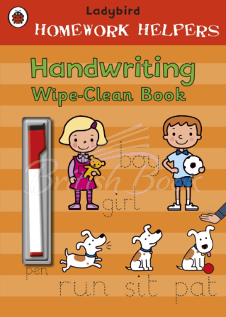 Книга Ladybird Homework Helpers: Handwriting Wipe-Clean Book зображення