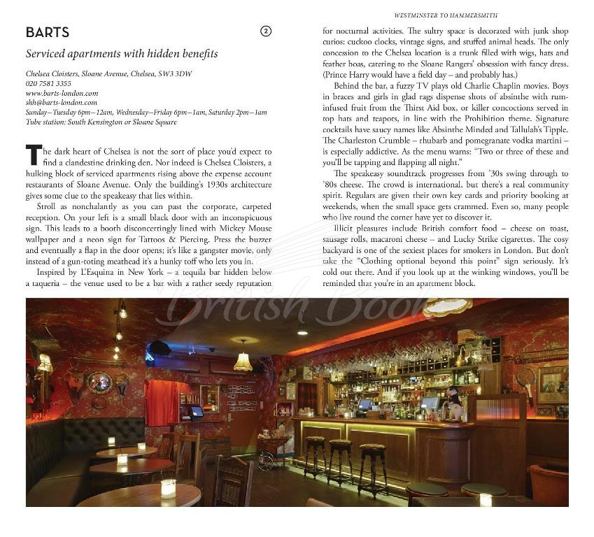 Книга Secret London: Unusual Bars and Restaurants изображение 4