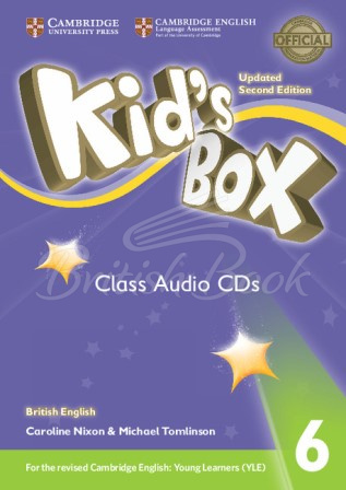 Аудіодиск Kid's Box Updated Second Edition 6 Class Audio CDs зображення