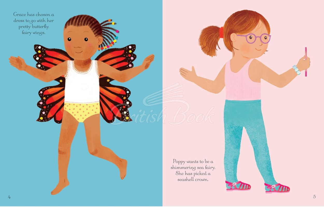 Книга Sticker Dressing Up: Fairies зображення 4
