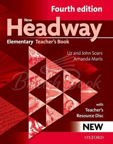 Книга для учителя New Headway Fourth Edition Elementary Teacher's Book with CD-ROM изображение