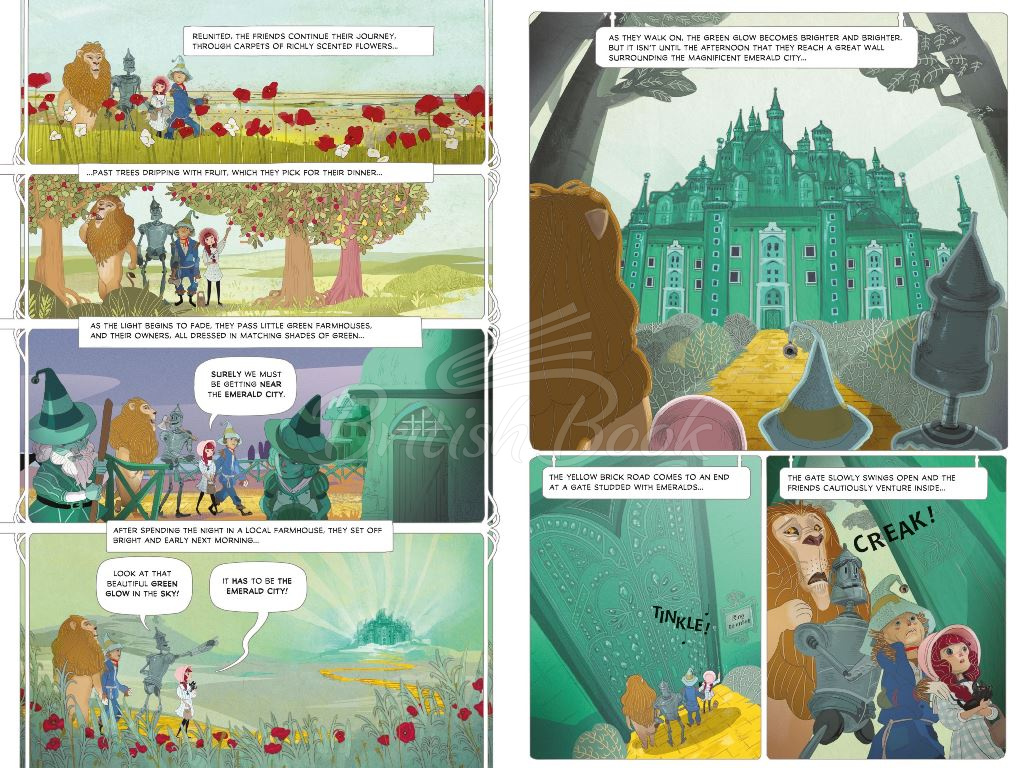 Книга The Wizard of Oz Graphic Novel від автора Russell Punter, Simona