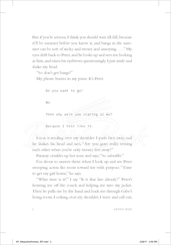 Книга Always and Forever, Lara Jean (Book 3) изображение 3