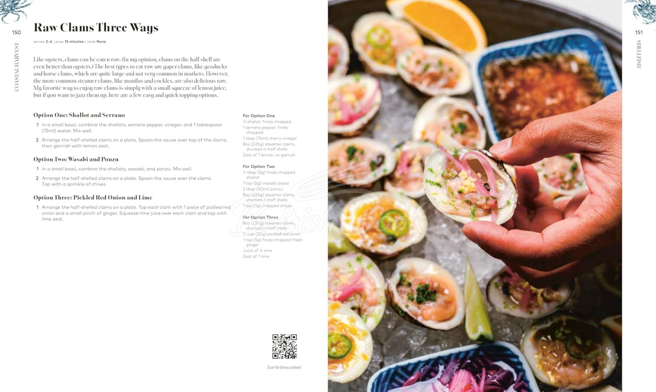 Книга Coastal Harvest: Fish - Forage - Feast: A Cookbook изображение 5
