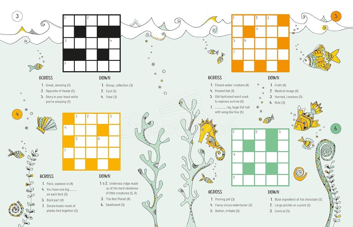 Книга 100 Children's Crosswords: General Knowledge зображення 2