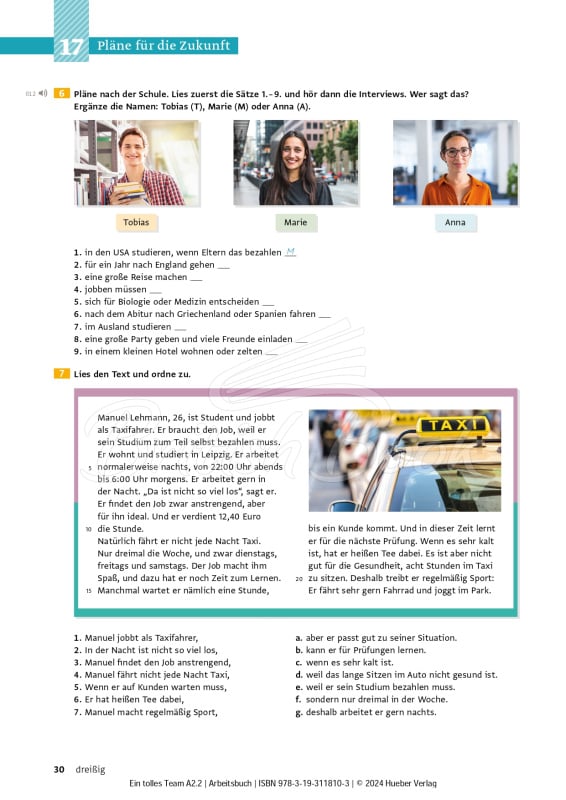 Рабочая тетрадь Ein Tolles Team A2.2 Arbeitsbuch mit interaktive Version изображение 5