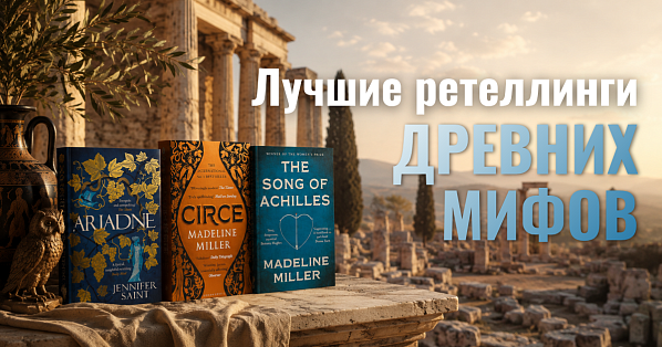 Лучшие ретеллинги древних мифов: 10 англоязычных книг, которые стоит прочитать