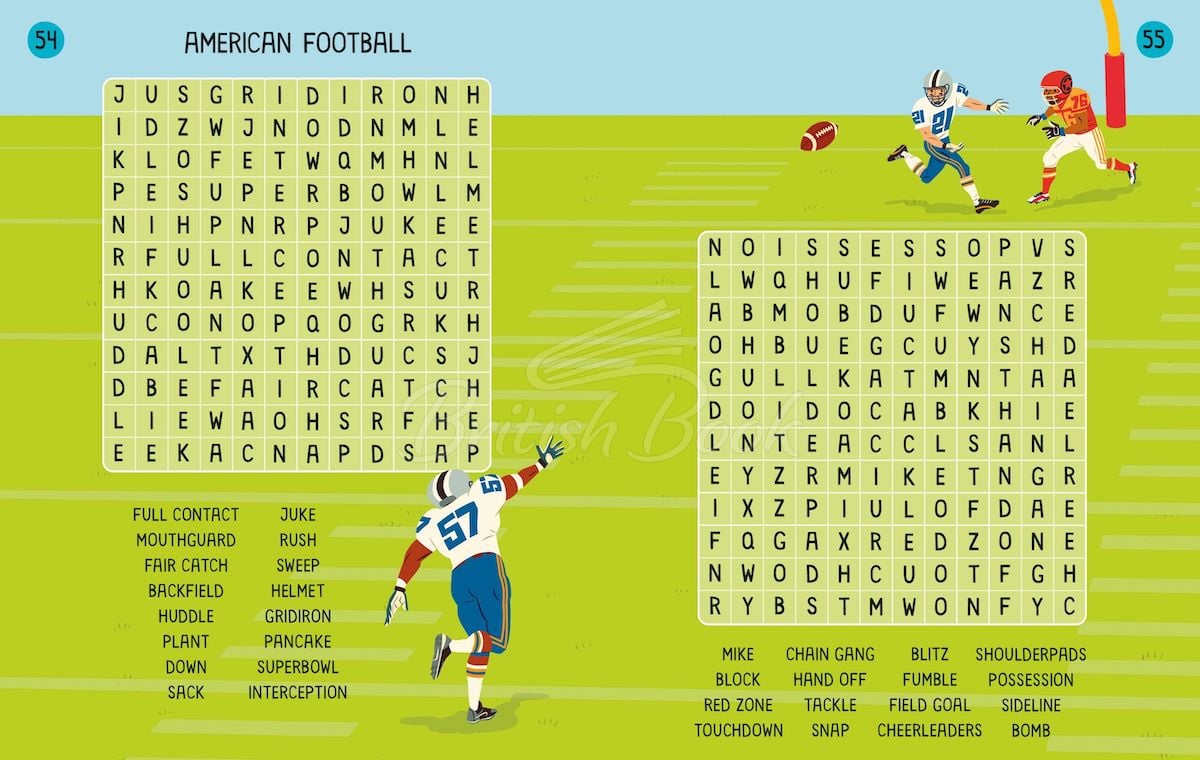 Книга 100 Children's Crosswords: Sports зображення 1