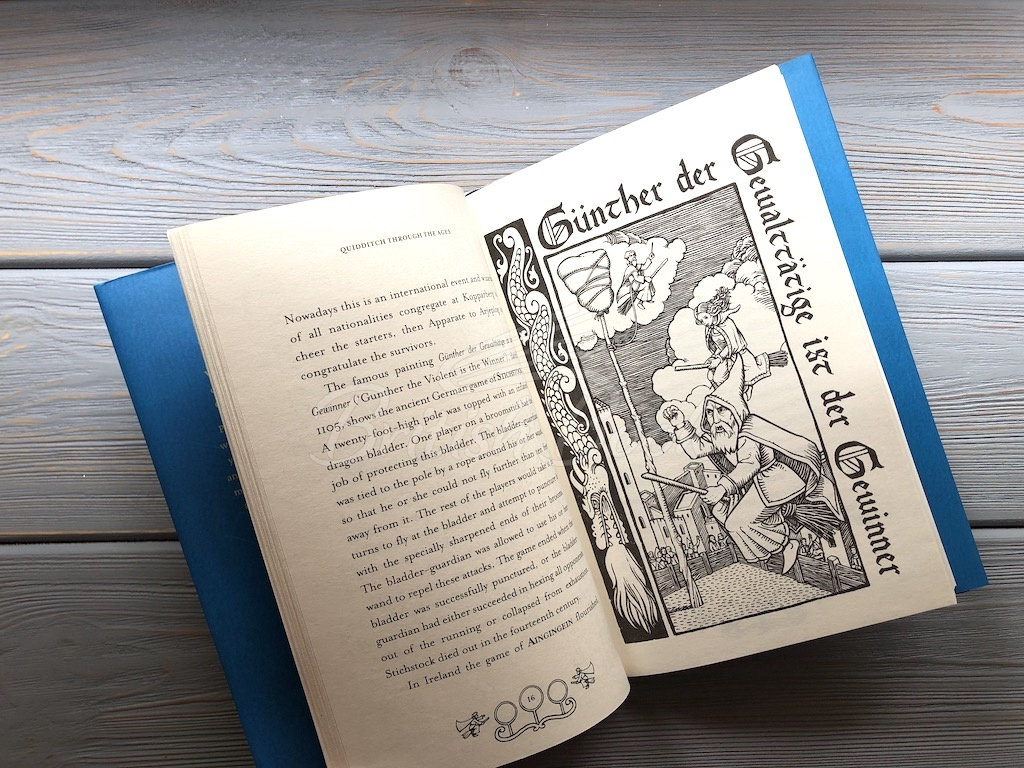 Книга Quidditch Through The Ages изображение 2