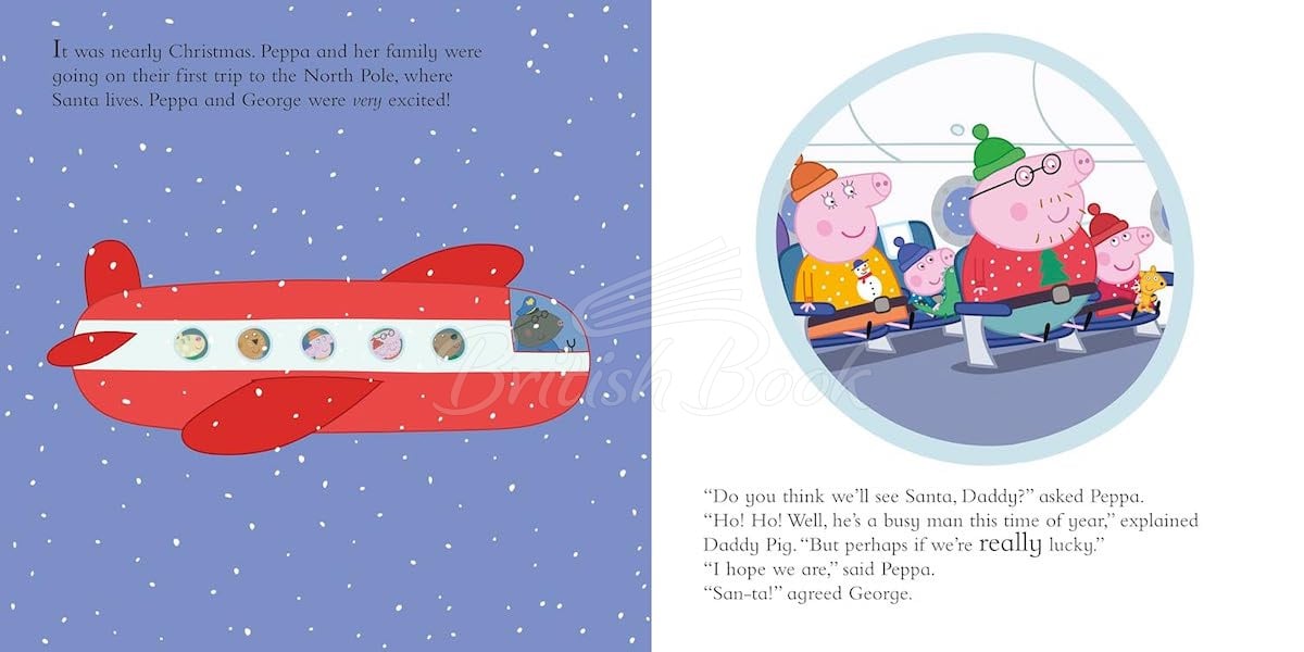 Книга Peppa Pig: Peppa Visits Santa зображення 2