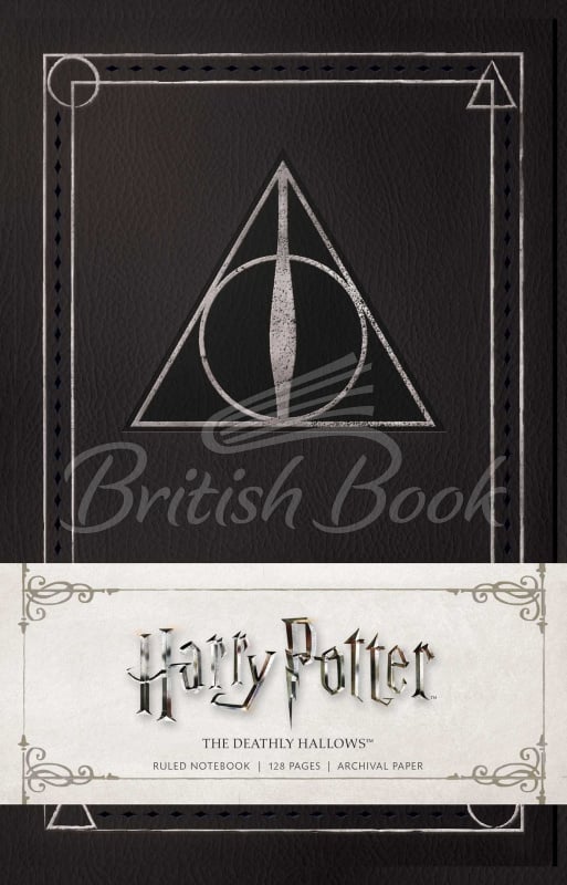 Набір Harry Potter: The Deathly Hallows Ruled Notebook зображення