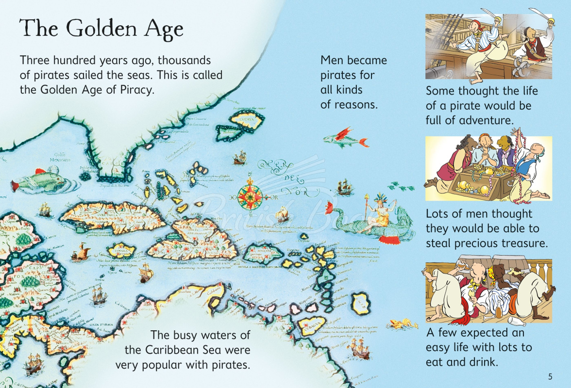 Книга Usborne Beginners Pirates зображення 1