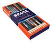 Space Swirl Colored Pencils: 10 Two-Tone Pencils