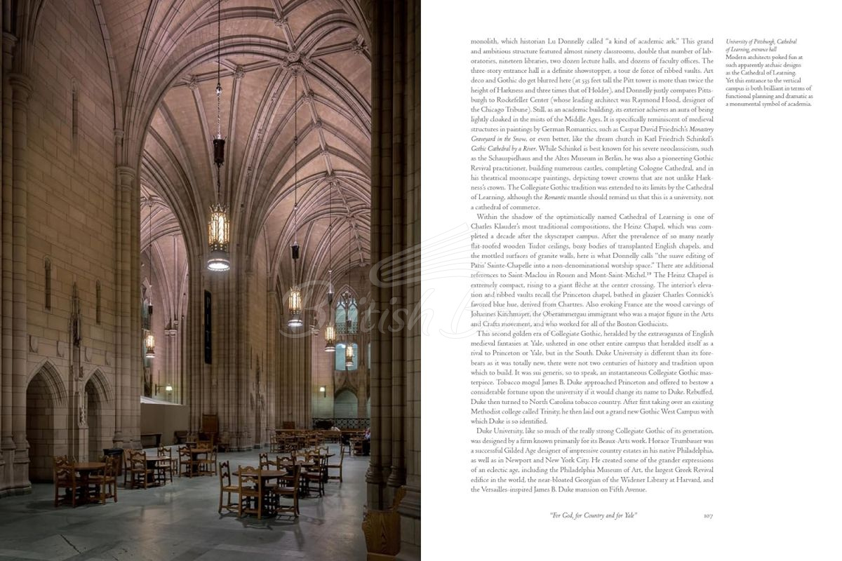 Книга Academia: Collegiate Gothic Architecture in the United States зображення 8