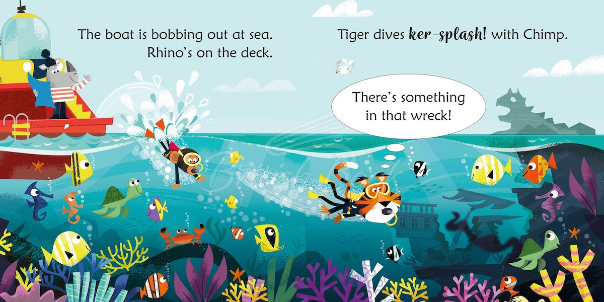 Книга Tiger Deep-Sea Diver зображення 1