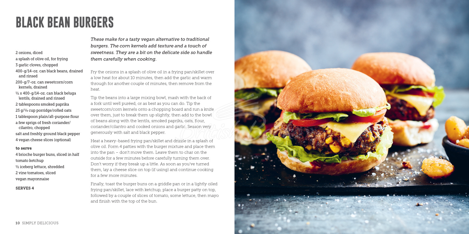 Книга Burgers: 60 Tasty Recipes for Perfect Patties, from Beef to Bean изображение 4