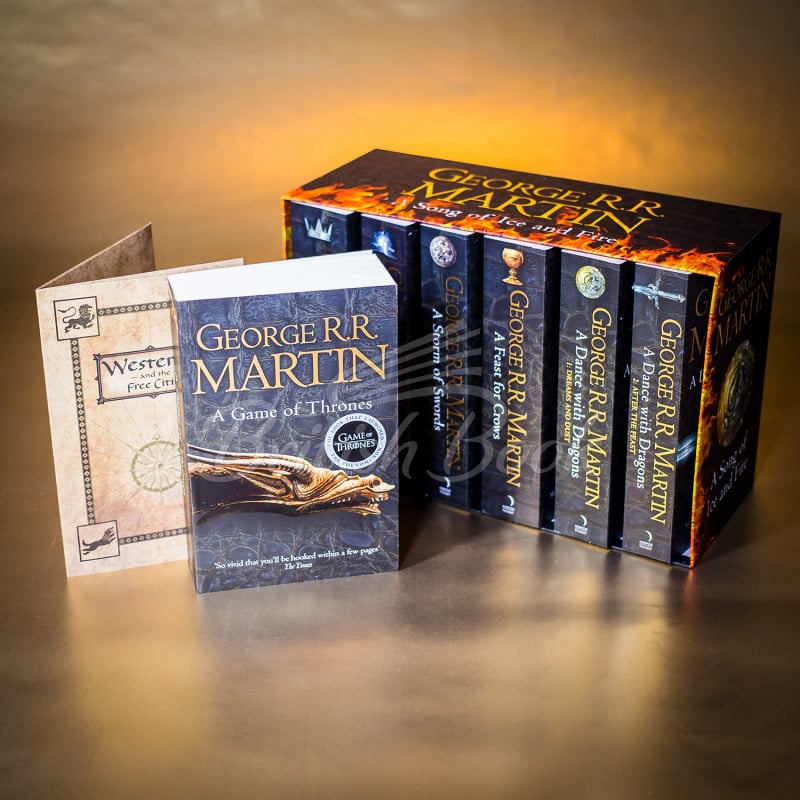 Набір книжок A Song of Ice and Fire Box Set (7 Volumes) зображення 6