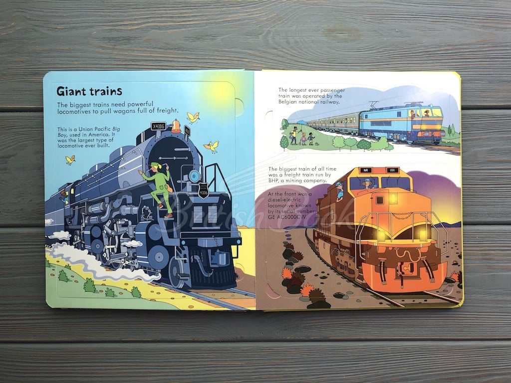 Книга Look inside Trains изображение 5