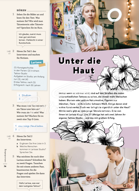 Підручник Momente B1.1 Kursbuch mit interaktive Version зображення 3
