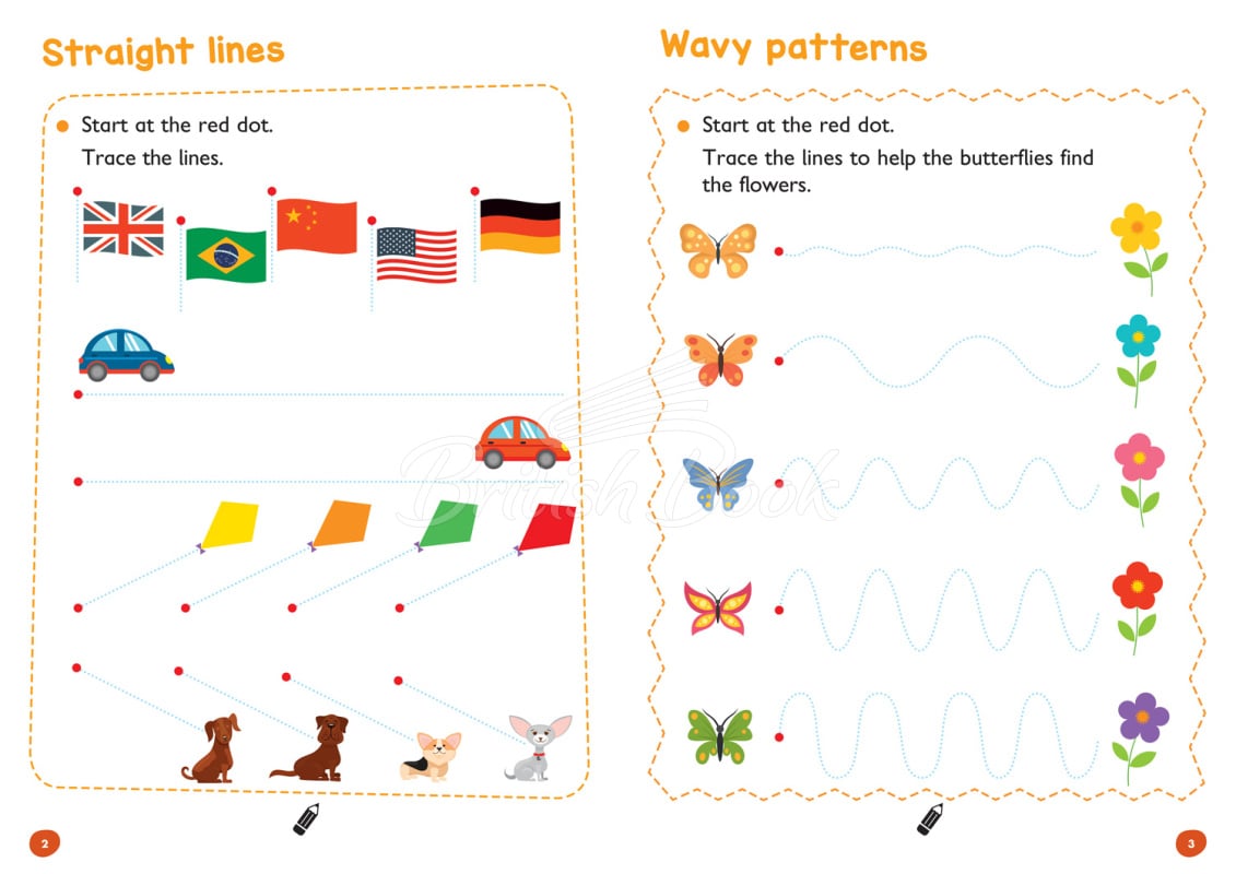Книга Collins Easy Learning Preschool: Cursive Letters Wipe-Clean Activity Book (Ages 3-5) изображение 1