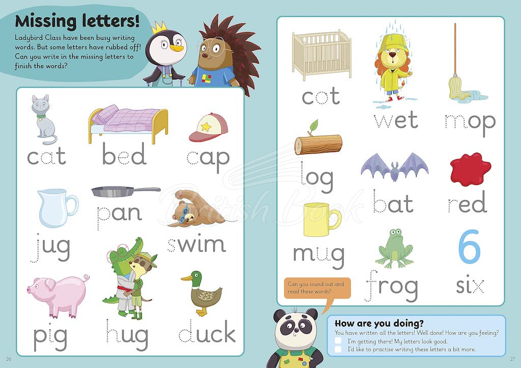 Книга Learn with Ladybird: Wipe-Clean Letters (3-5 Years) изображение 3