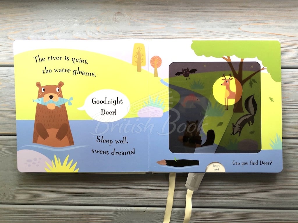 Книга Goodnight Bear (A Magic Torch Book) изображение 4