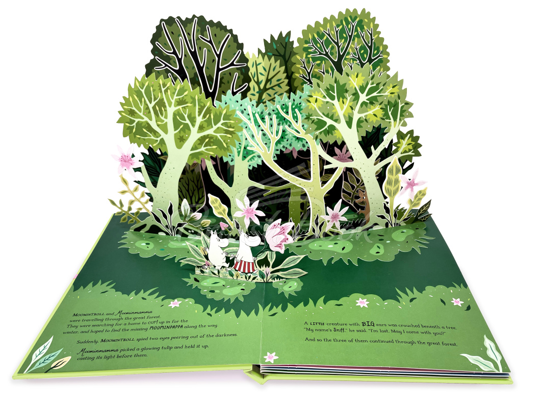 Книга The Moomins Find a Home: A Pop-Up Adventure зображення 2
