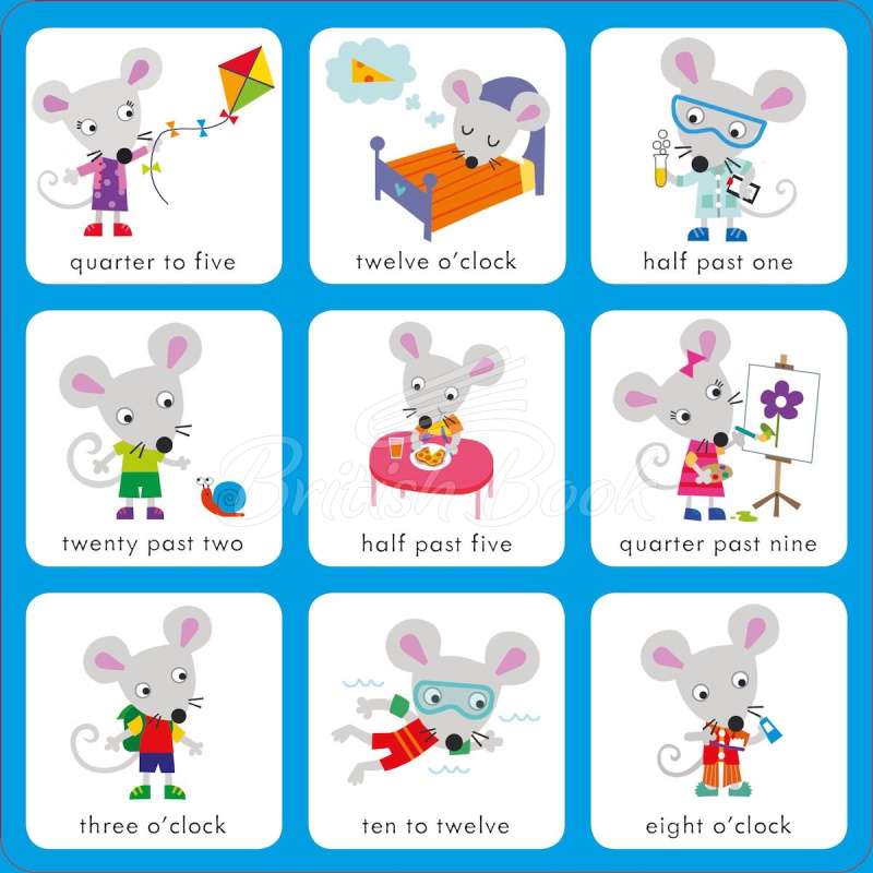 Настольная игра Telling the Time Matching Games and Book изображение 4